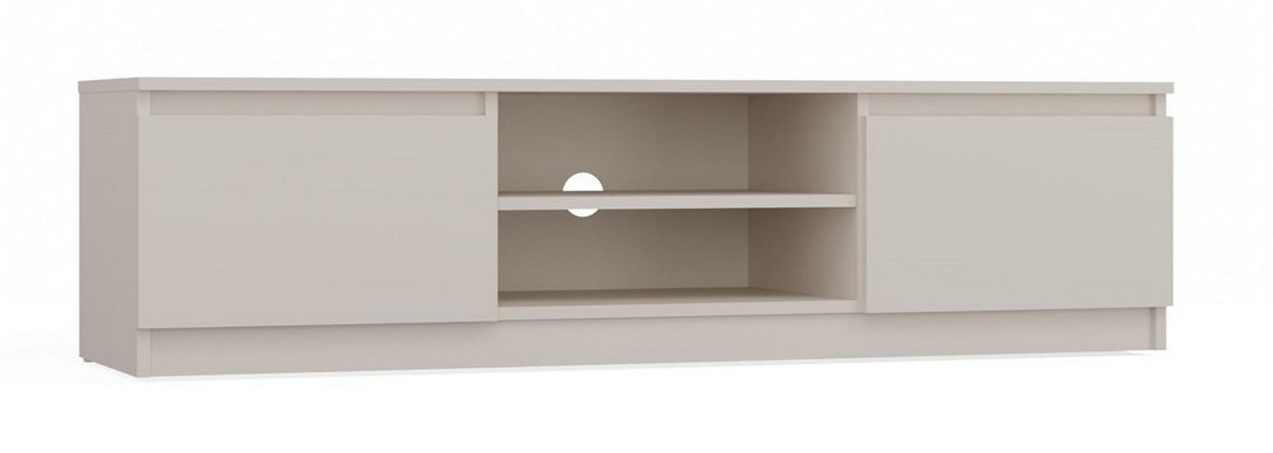 NÍZKA SKRÍŇ Kaschmir 140/36/40 - kašmírová, kompozitné drevo (140/36/40cm) - RAUMHIRSCH FURNITURE