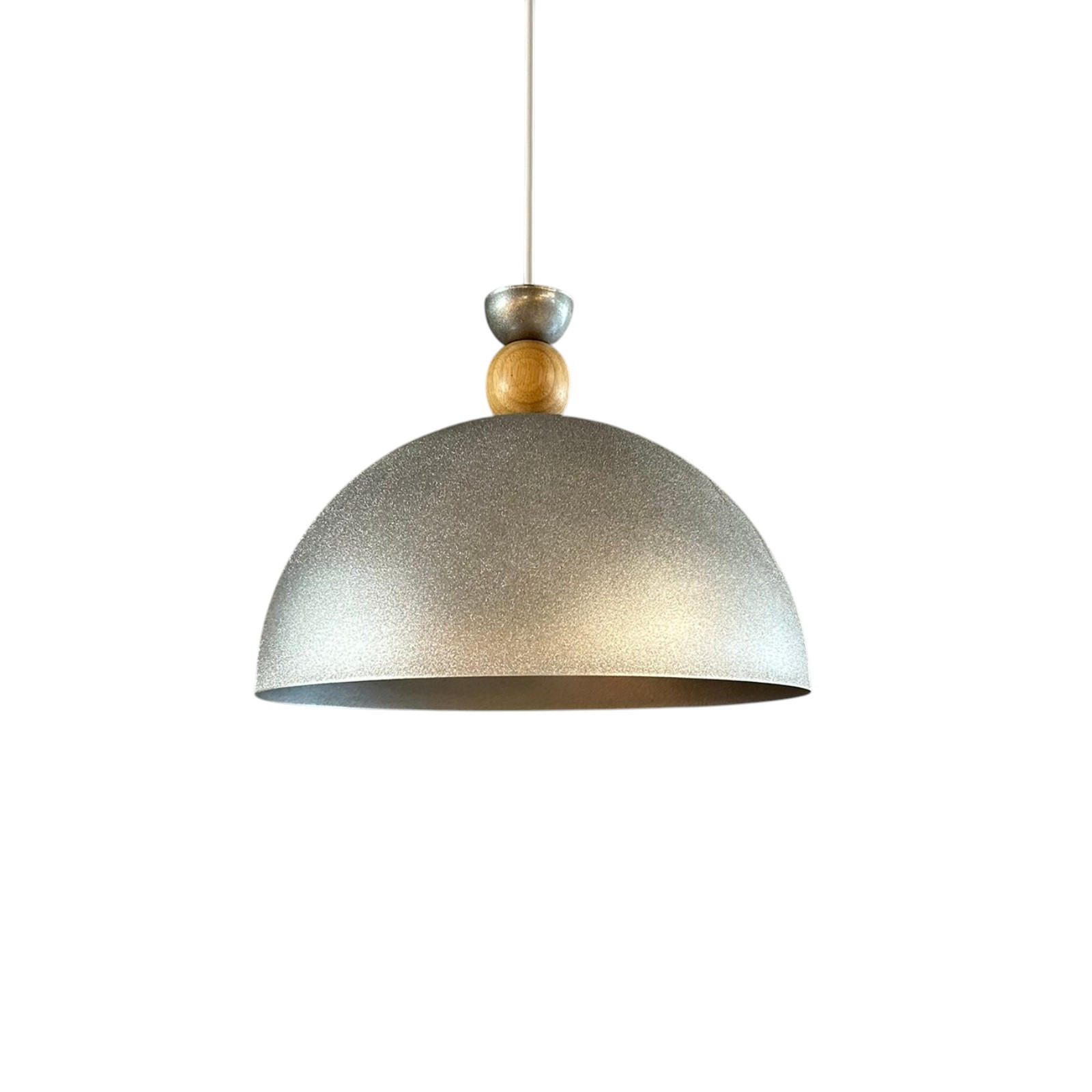 Bamyum Pendelleuchte Silber 30x25x30 cm