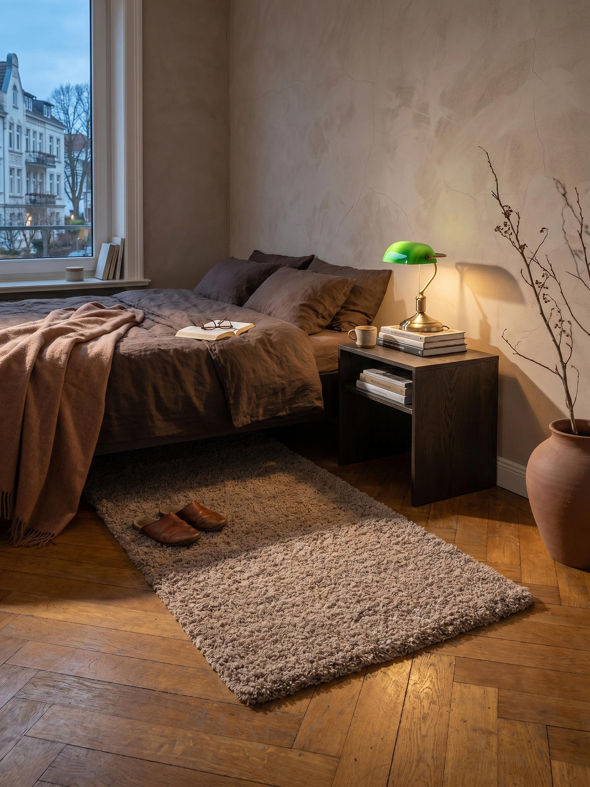 TEPPICH Waschbar Shaggy Uni Kuschelig Schlafzimmer Strapazierfähig Läufer Beige 80x250 cm – RHEIN - Beige, Textil (250/80cm) - KADIMA DESIGN