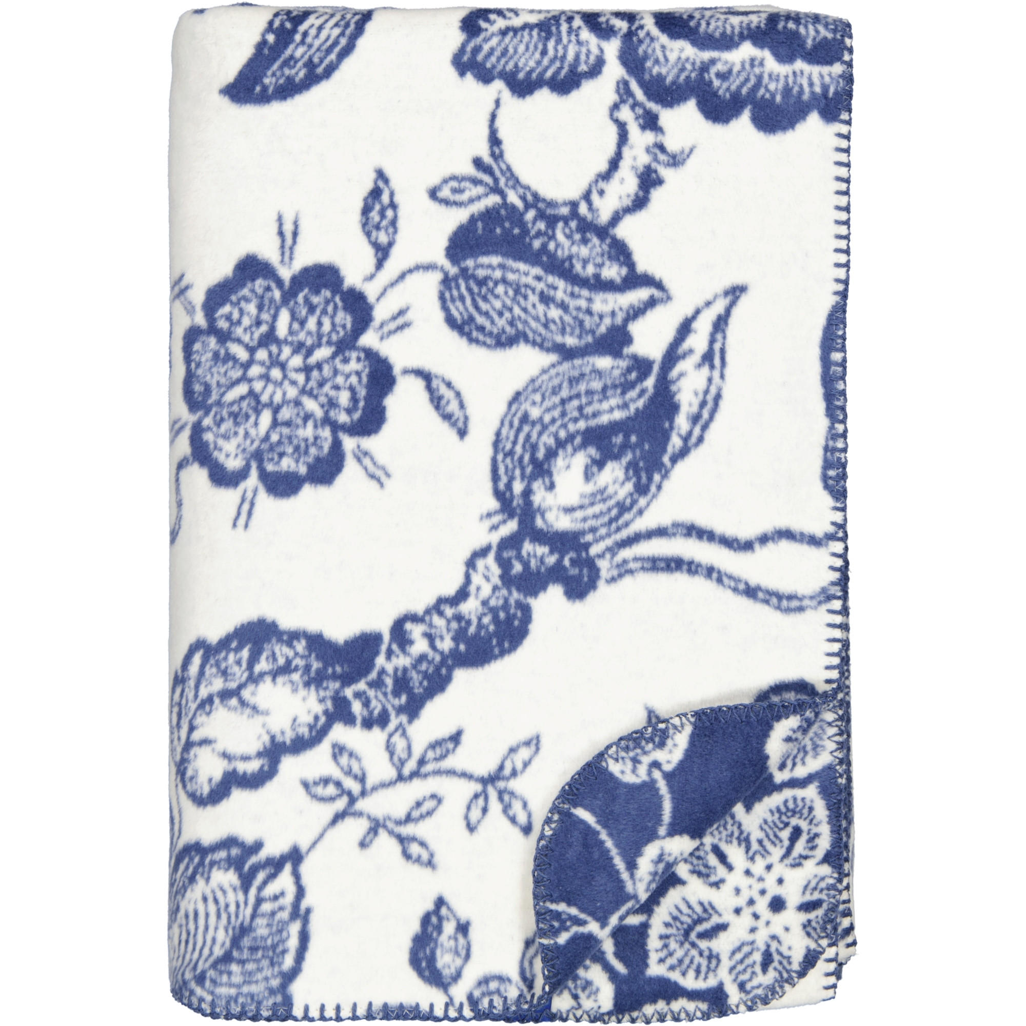 WOHNDECKEN PARADISO NAVY PEONY - Blau, Textil (150/200cm) - Zöllner