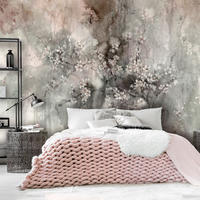 VLIESTAPETE Grau 100/70 cm - Pink/Grau, Textil (100/1cm) - KUNSTLOFT