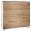 KOMMODE Pavos Eiche Wotan - Eiche Wotan, Holzwerkstoff (76/76/35cm) - Vladon