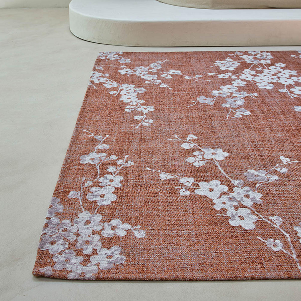 TEPPICH Copper Pink Sakura Sakura 80/150 cm - Pink, Kunststoff/Textil (80/150cm) - Louis De Poortere