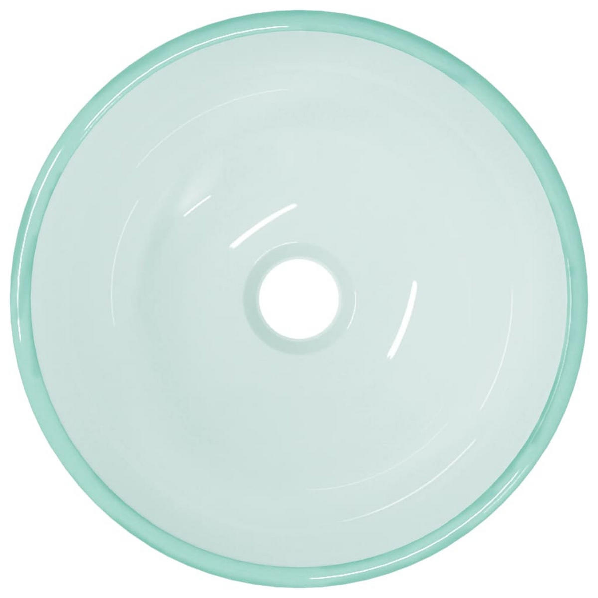 WASCHBECKEN Lay 30/30/12 cm - Hellgrau, Glas (30/12/30cm) - Nettlife
