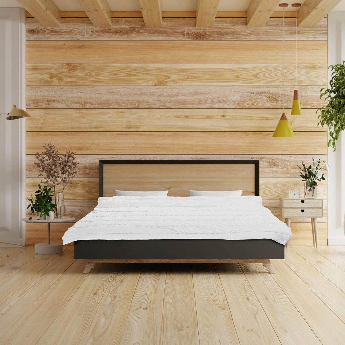 BETTDECKE Basic 155x220 cm - Weiß, Textil (155/220cm) - CloudComfort