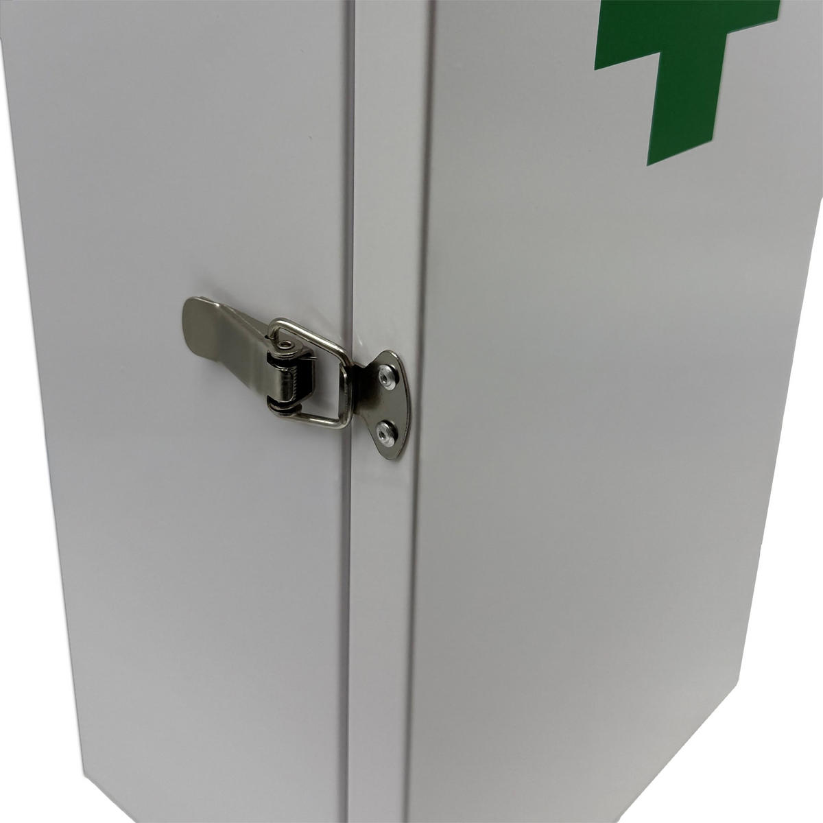 MEDIZINSCHRANK - Weiß, Metall (21/42/15.5cm) - Relaxdays