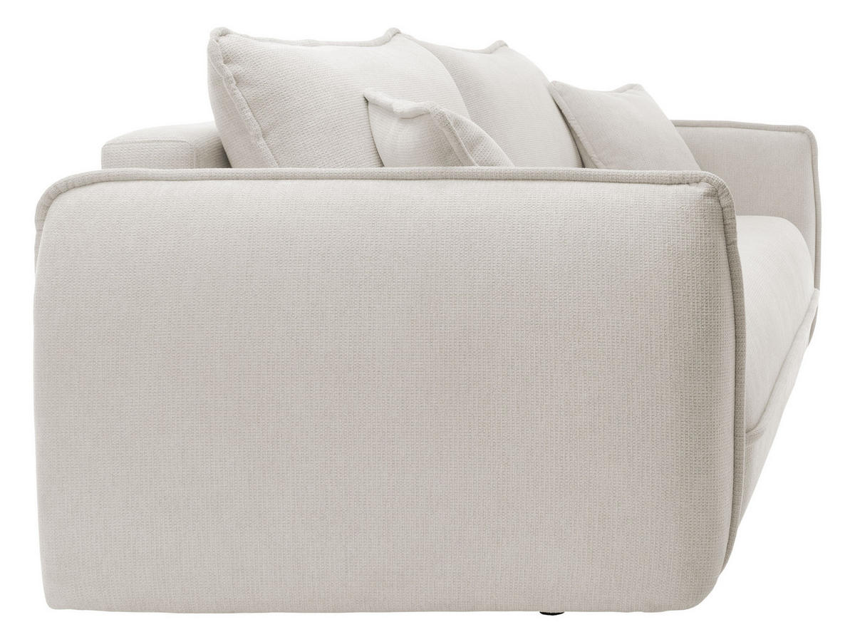 SCHLAFSOFA Moho - Creme/Schwarz, Holz/Kunststoff (250/94/109cm) - MIRJAN24
