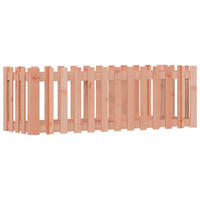 HOCHBEET Lattenzaun-Design 150x50x50 cm Massivholz Douglasie - Braun, Holz (50/50/150cm) - furnicato