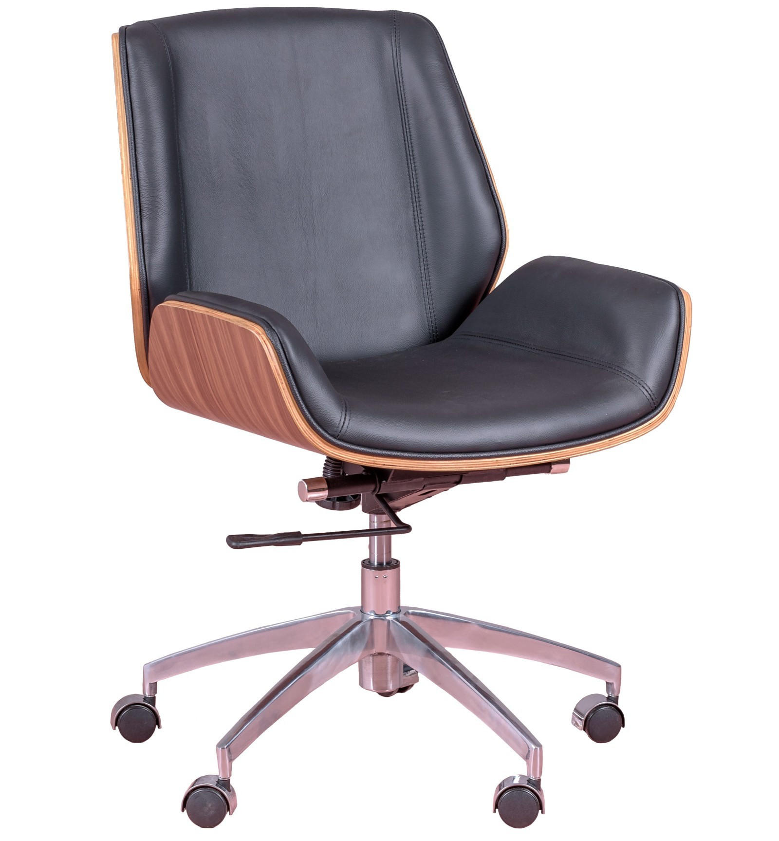 BÜROSTUHL Textil Schwarz - Schwarz, Textil (60/88/60cm) - Nest Dream