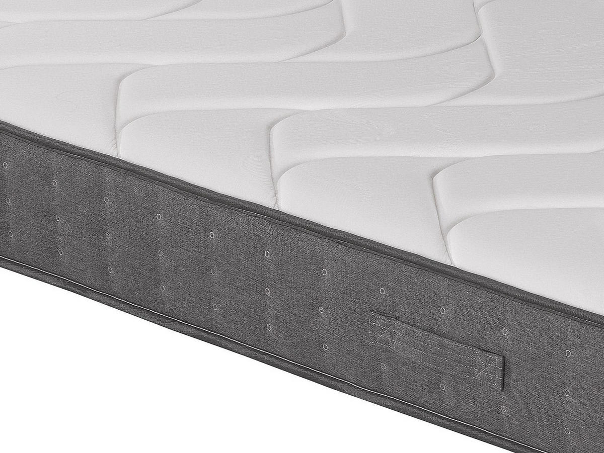 STANDARDMATRATZE - 2 Personen - Stoff - Weiß - - Weiß, Textil (140/200cm) - Vente-Unique