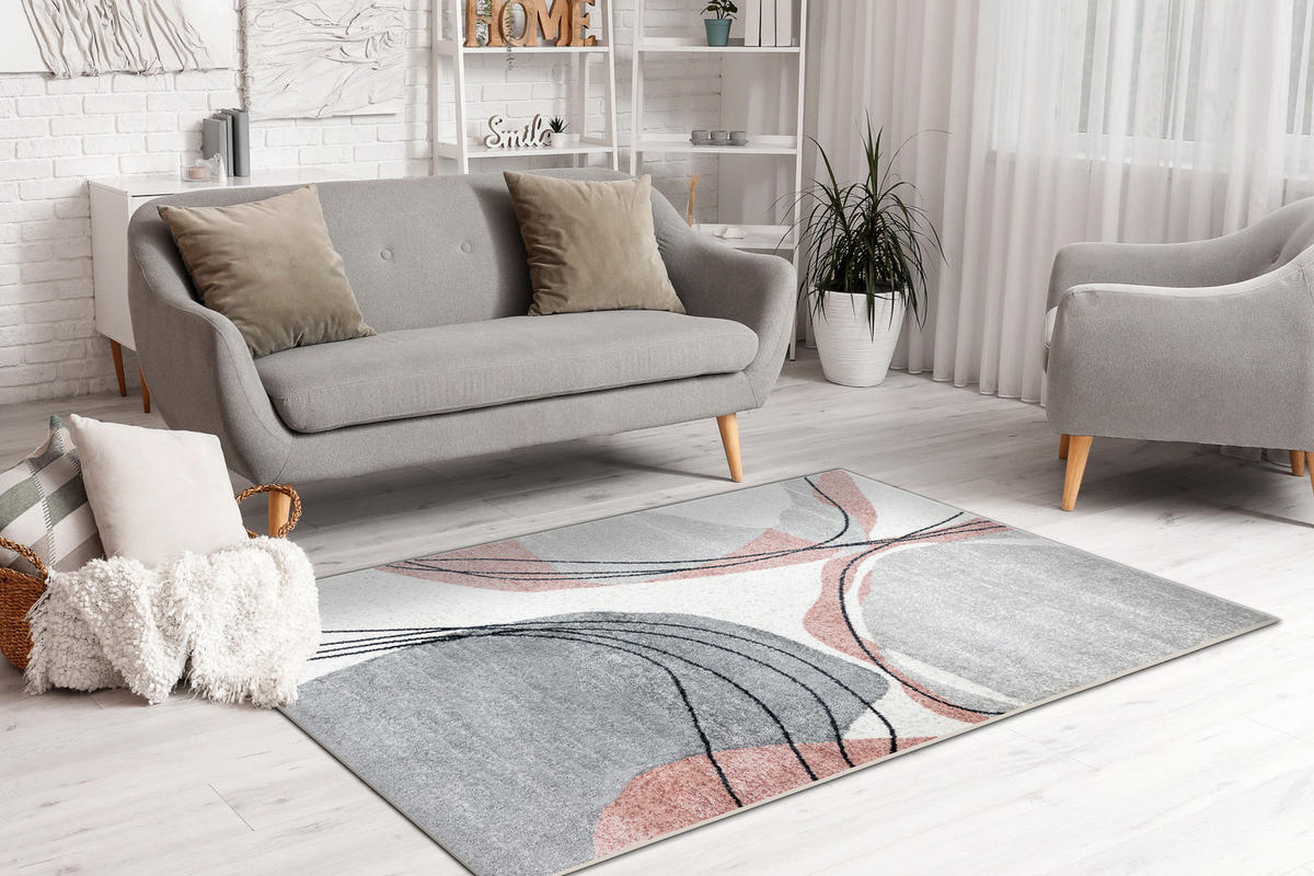 TEPPICH Fusion 120/170 cm - Weiß, Textil (120/170cm) - rugsX