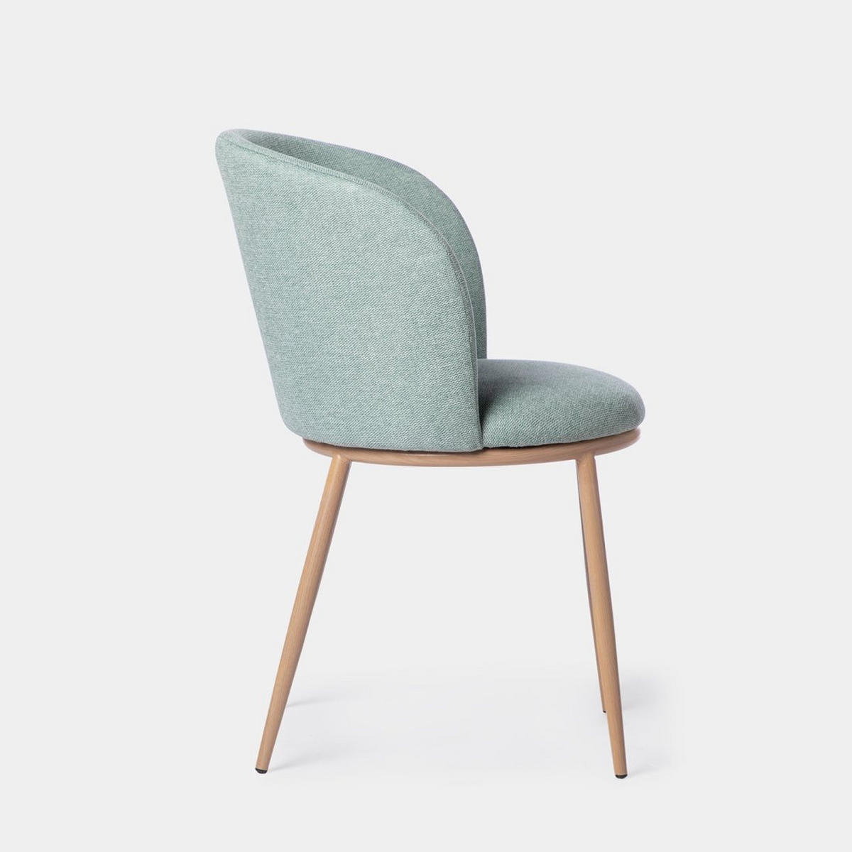 ESSZIMMERSTUHL Nolan Grün 51 cm x 80 cm 2er-Set - Grün, Textil (51/80/57cm) - Klast Home