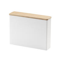 KAFFEEFILTERHALTER Tosca 3097 weiß 15,5/21/5,2 cm - Weiß, Metall (21/15.5/5.2cm) - Yamazaki