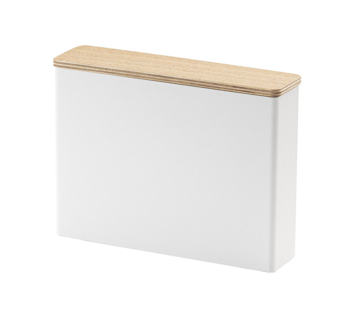 KAFFEEFILTERHALTER Tosca 3097 weiß 15,5/21/5,2 cm - Weiß, Metall (21/15.5/5.2cm) - Yamazaki