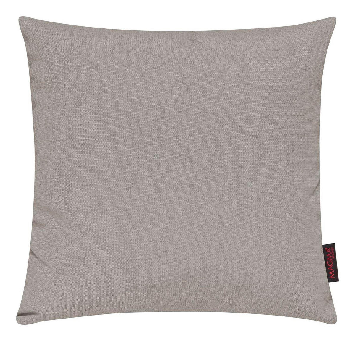 KISSENHÜLLE 2er Set Fino uni 50/50 cm - Taupe, Textil (50/50cm) - Magma Heimtexx