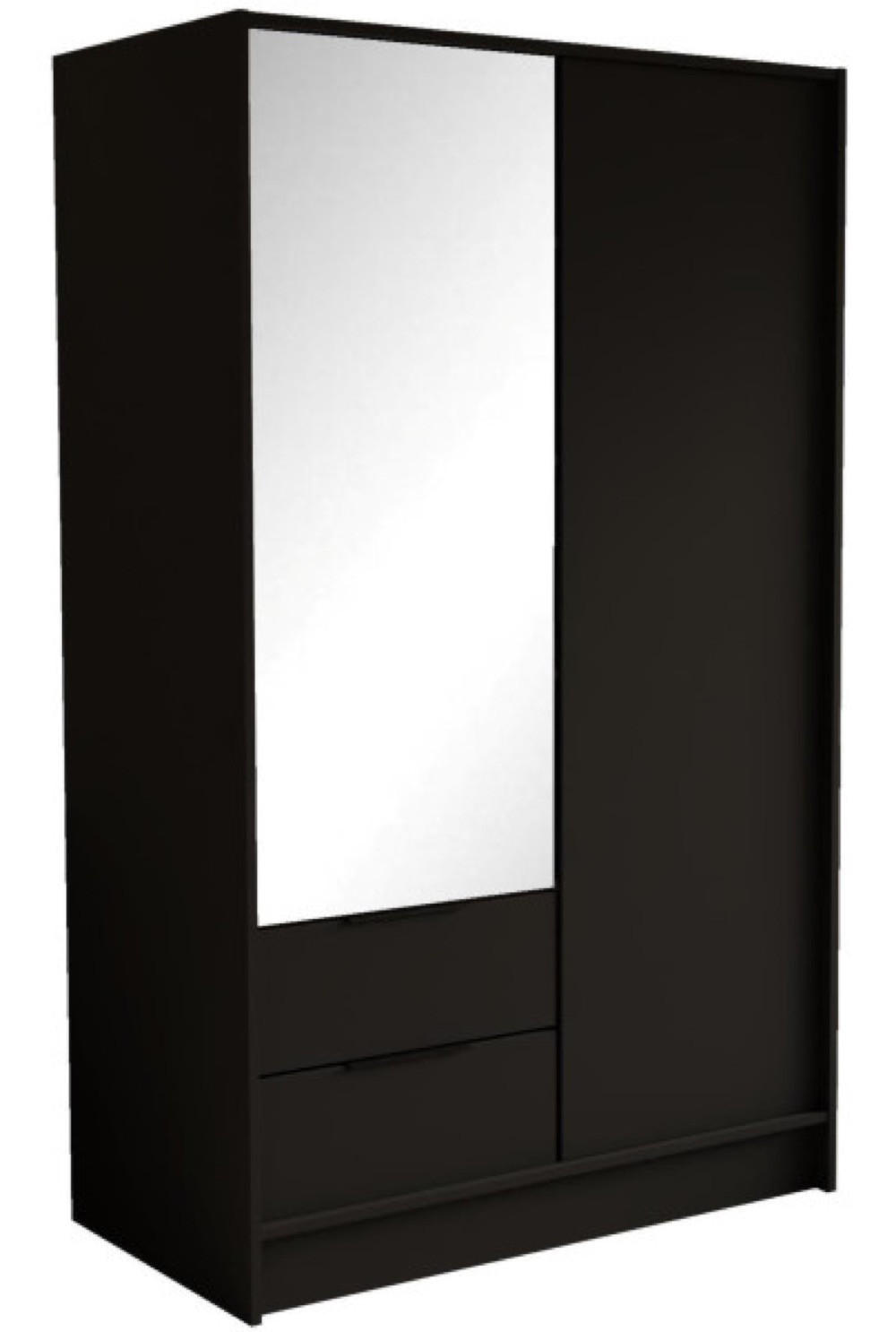 Sepro Meble Schrank Schwarz 102x200x51 cm