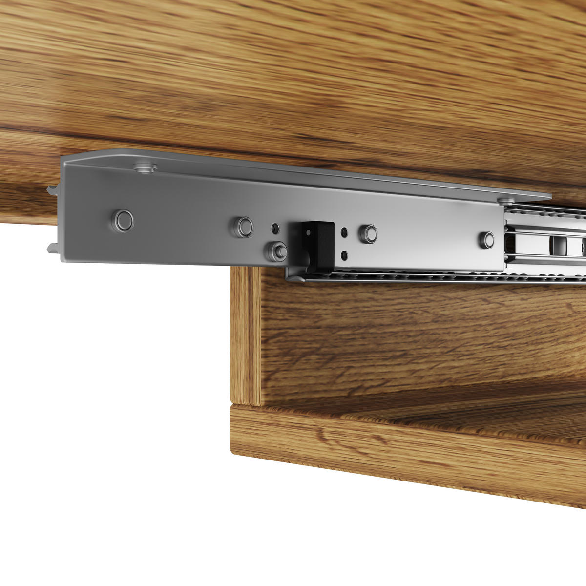 AUSZIEHTISCH Walnussoptik 120-160/80/66.1 cm - Walnussfarben, Holz (80/120/66.1cm) - PANGIVO