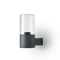 AUSSENLEUCHTE Ambra - Anthrazit, Metall (17.6/11/23cm) - Paco Home