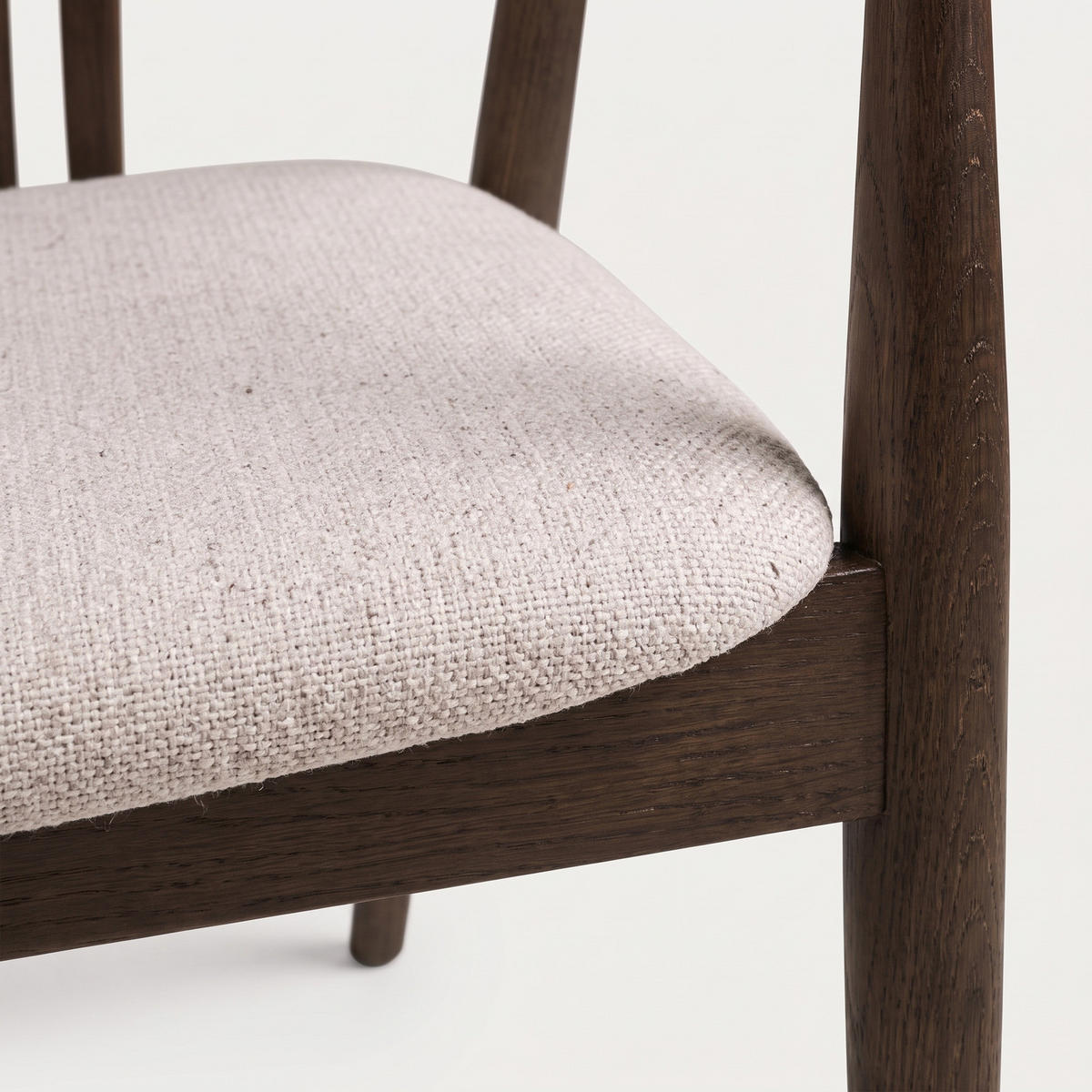 MATSTOL Asti 54 x 57 x 78 cm – rökt/sandgrå - Grå, Trä/Textil (54/78/57cm) - ebuy24