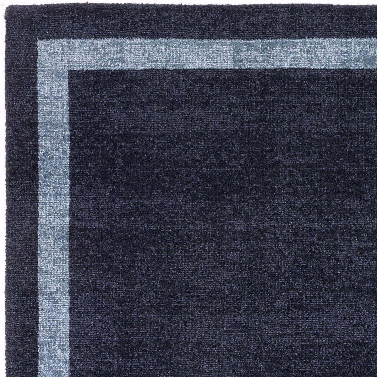 TEPPICH modern Wolle BILA Blau 120 x 170 cm - Blau, Naturmaterialien (120/170cm) - Novatrend