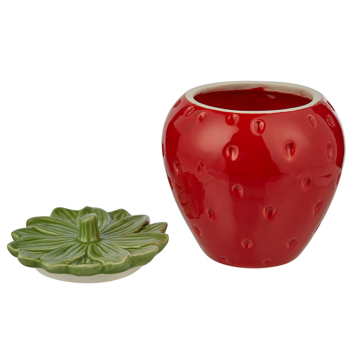 DEKO-DOSE Strawberry - Rot, Keramik (13/15/13cm) - Butlers