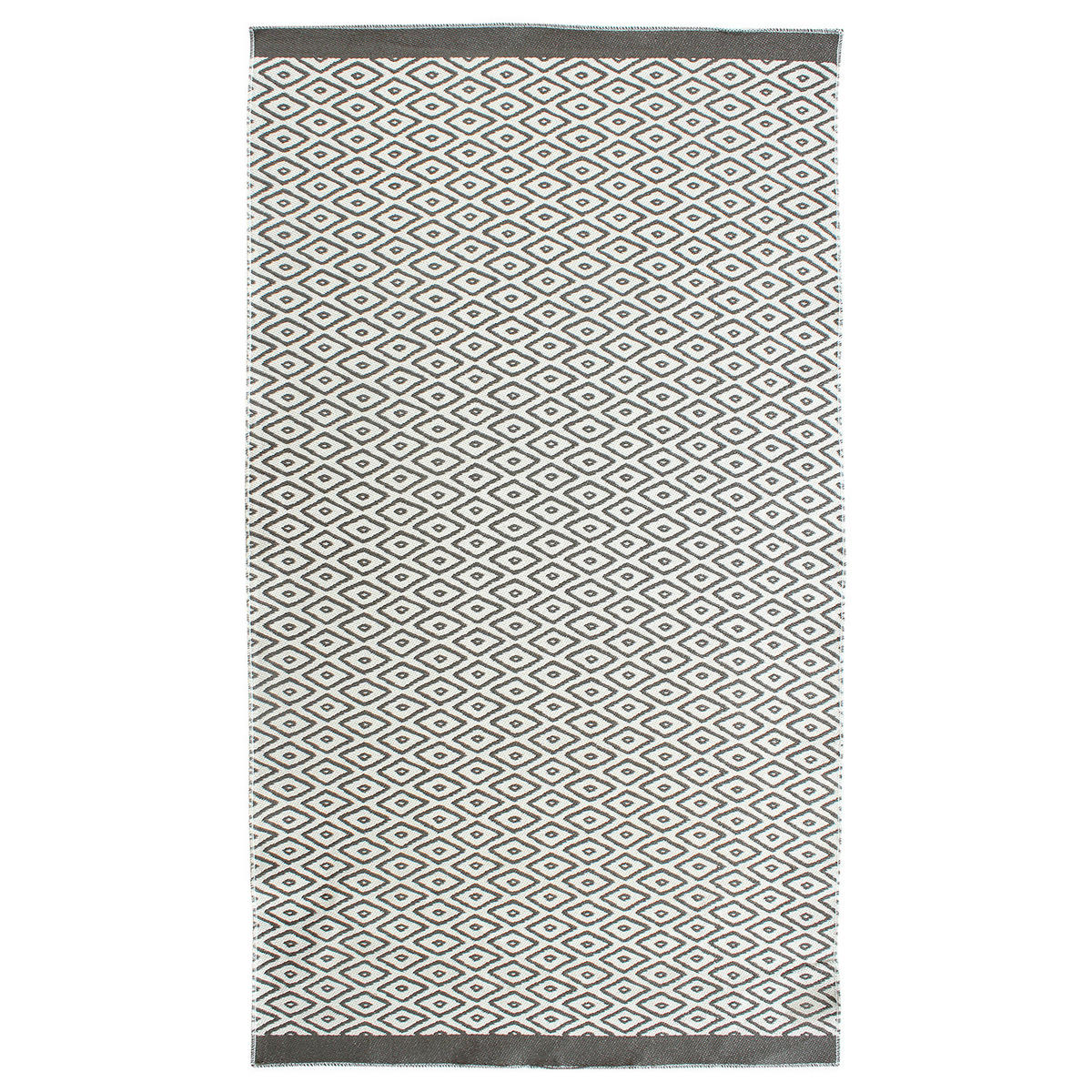 IN-/OUTDOORTEPPICH - Kunstfaser - Elfenbein / Grau - Grau, Textil (160/230cm) - home24