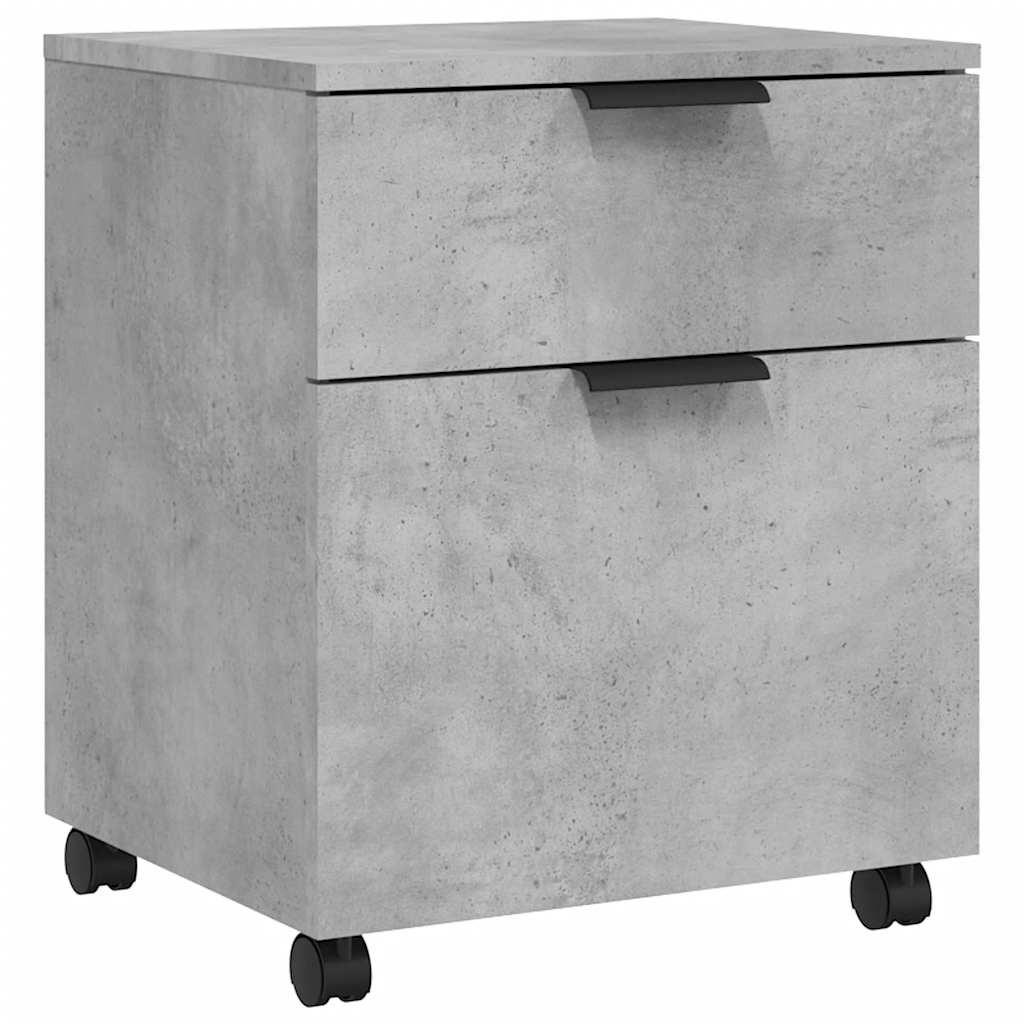 Deluke Rollcontainer Hellgrau 45x54x38 cm
