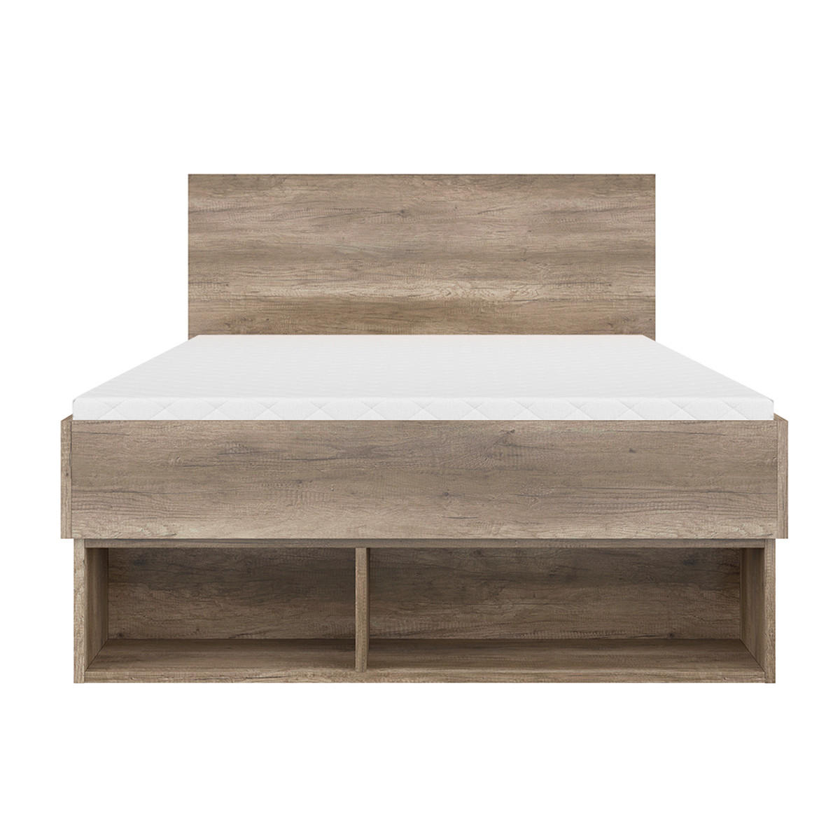 POSTEL 120/200 Abel Dřevo - hnědá, kompozitní dřevo (120/200cm) - Petits-meubles