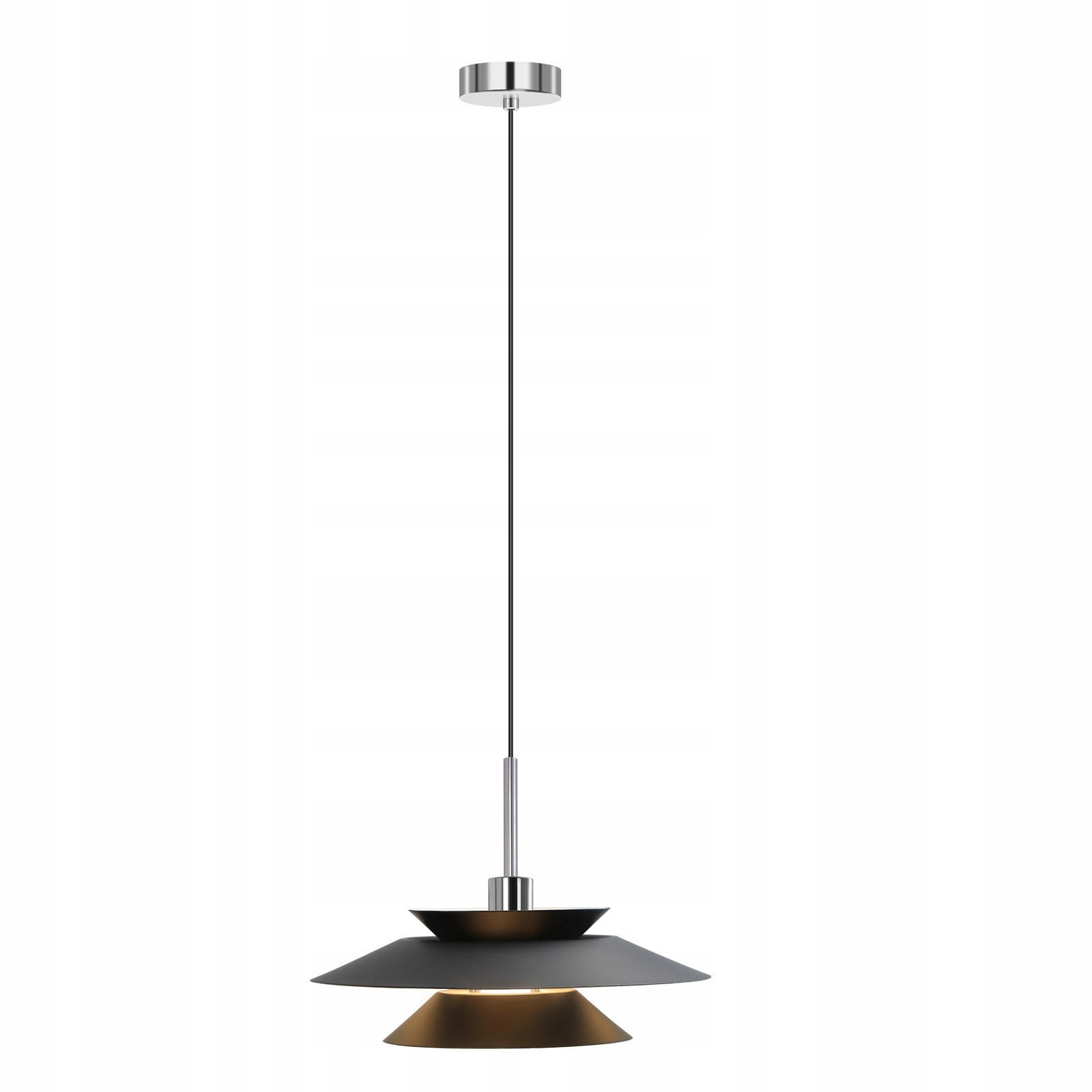PENDELLEUCHTE Innovation 28/28/178 cm - Schwarz, Metall (28/28/178cm) - Nettlife