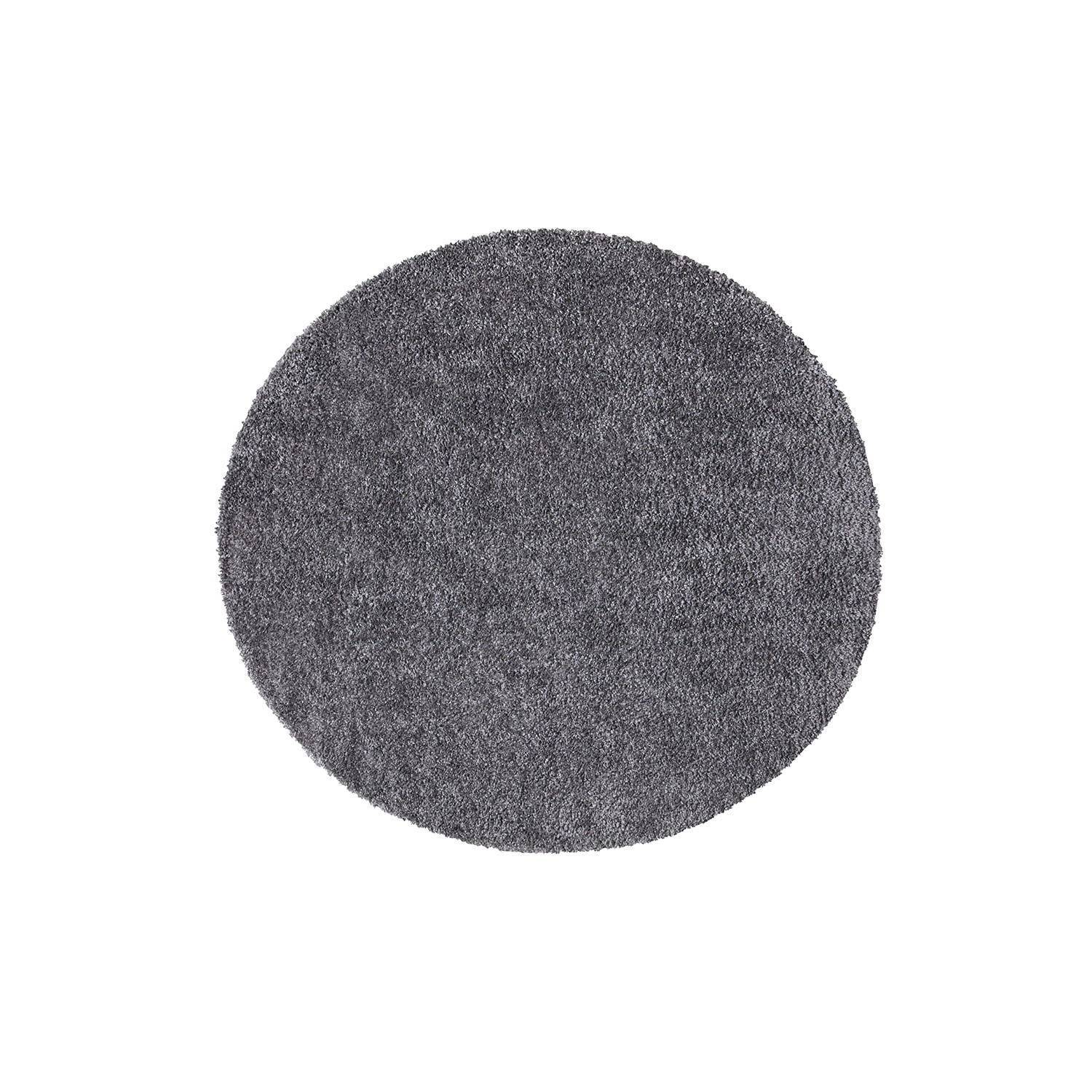 HOCHFLOR-TEPPICH City Shaggy 500 Anthrazit 80x80 cm - Anthrazit, Textil (80/80cm) - carpet city