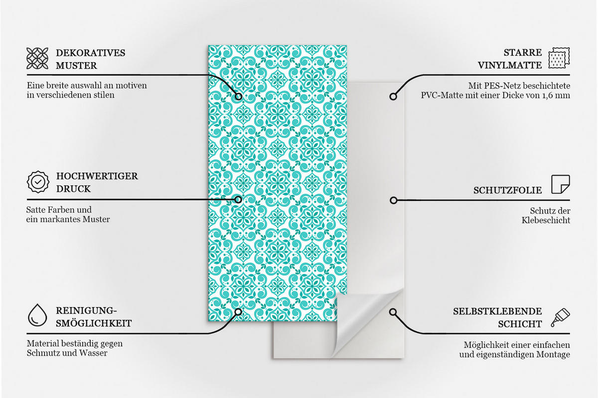 WANDPANEEL 6x 60x30 cm selbstklebend Marbryn - Greige, Kunststoff (30/1.6/60cm) - Wallfluent
