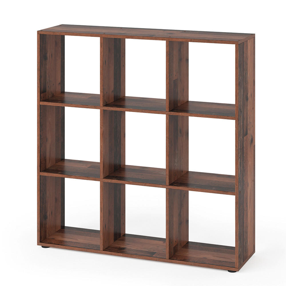 RAUMTEILER Nove Antikholz 104 x 108 cm - Alteiche, Holzwerkstoff (104/108/29cm) - Vicco