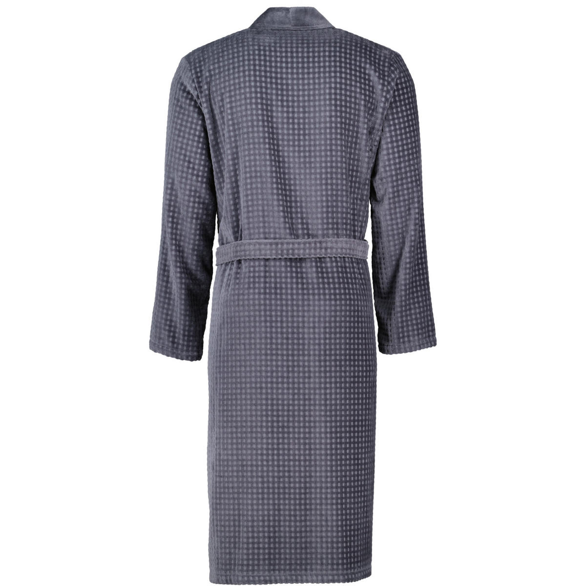 BADEMANTEL HERREN KIMONO 3714 ANTHRAZIT - 774 - Grau, Textil (XLnull) - Cawoe