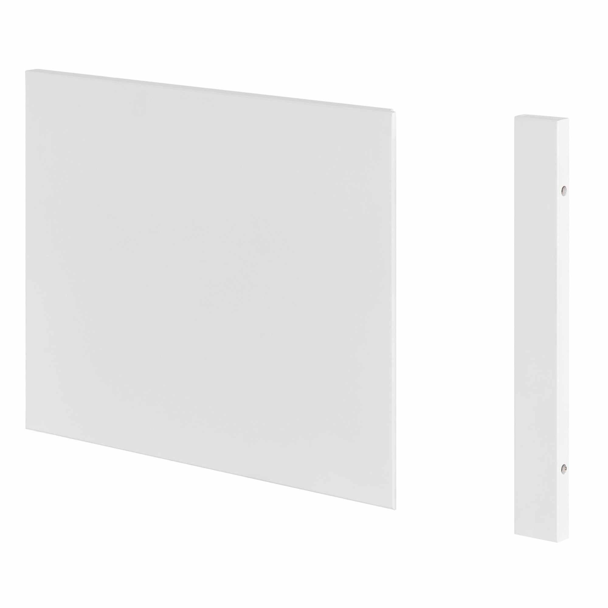 REGALTÜREN DAMBI - Weiß, Holzwerkstoff (34/43/2cm) - KONSIMO®