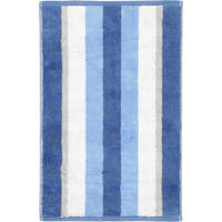 GÄSTETUCH NOBLESSE STRIPE 1087 SAPHIR - 11 - Blau, Textil (30/50cm) - Cawoe