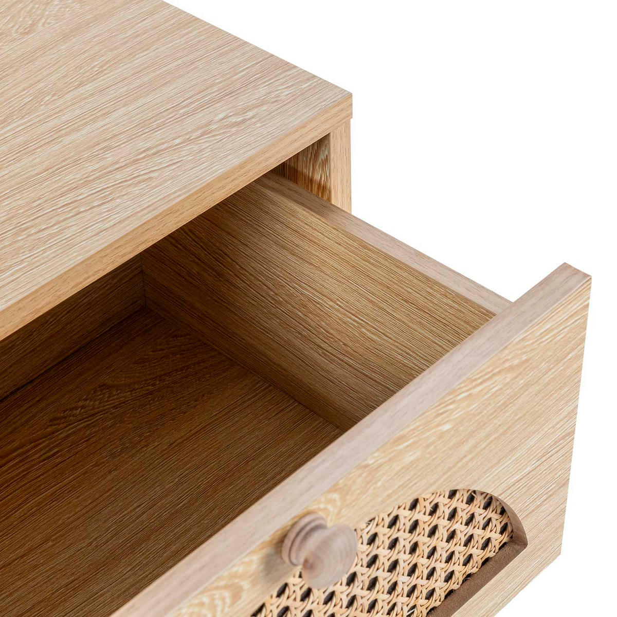 NACHTTISCH Luna 1 Schubladen, eichefarben - Honigeiche, Holz/Holzwerkstoff (40/52/35cm) - VS Venta-stock
