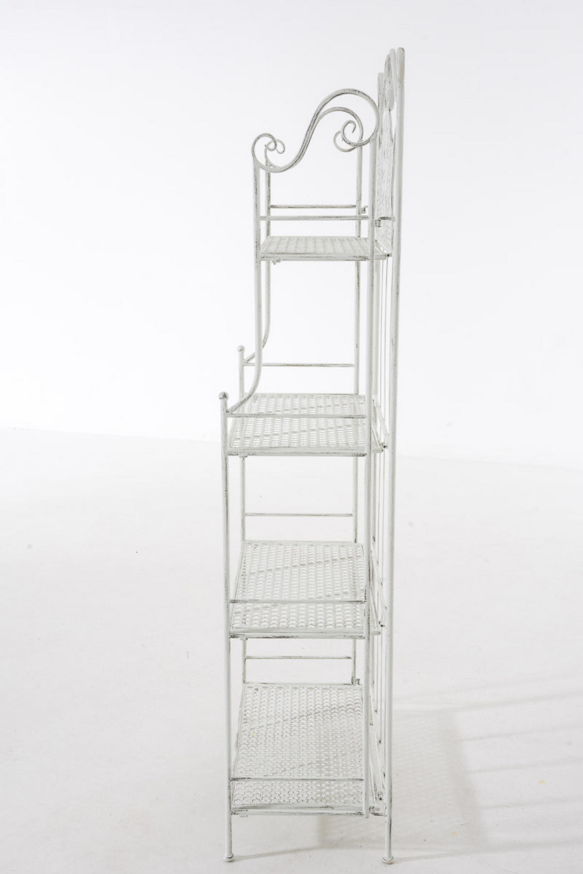 STANDREGAL Anic antik weiß - Creme, Metall (61/153/33cm) - TPFGarden