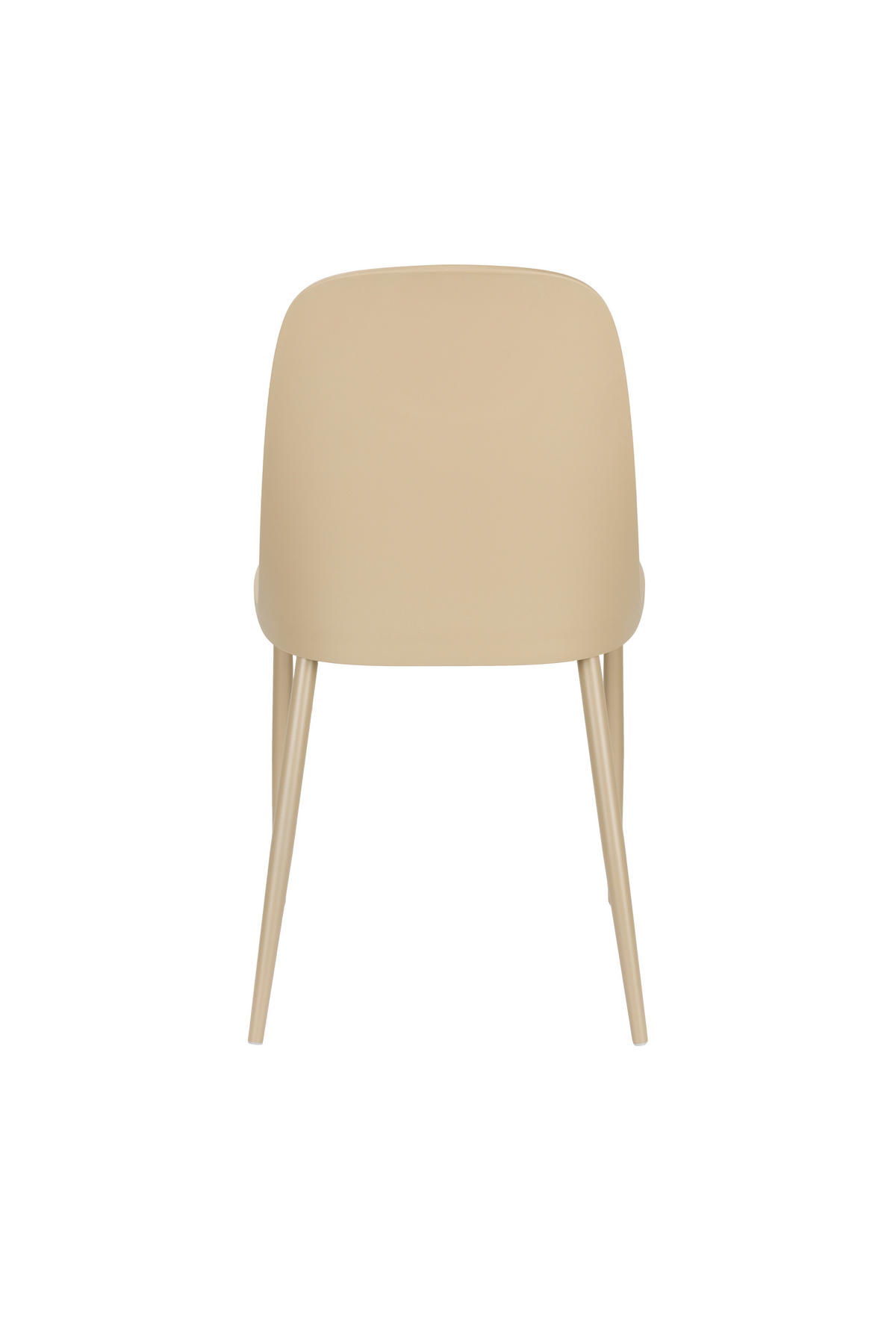 ESSZIMMERSTUHL Pip - Beige - 54/46/85 cm - 2er-Set - Beige, Metall (46/85/54cm)