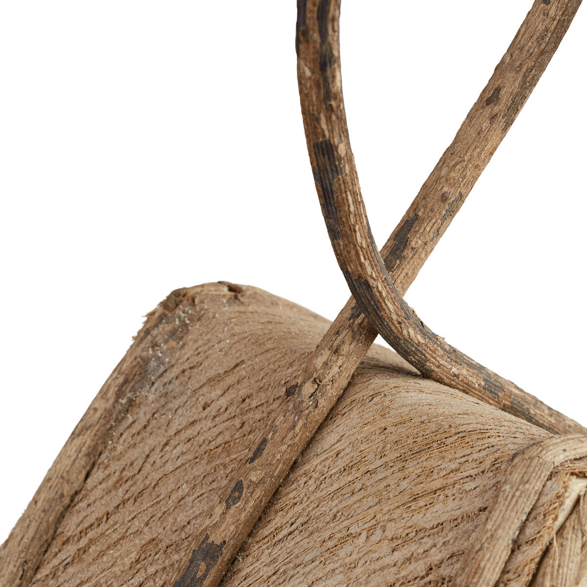 VOGELHAUS Deko - Hellbraun, Holz (20/29/12cm) - Relaxdays