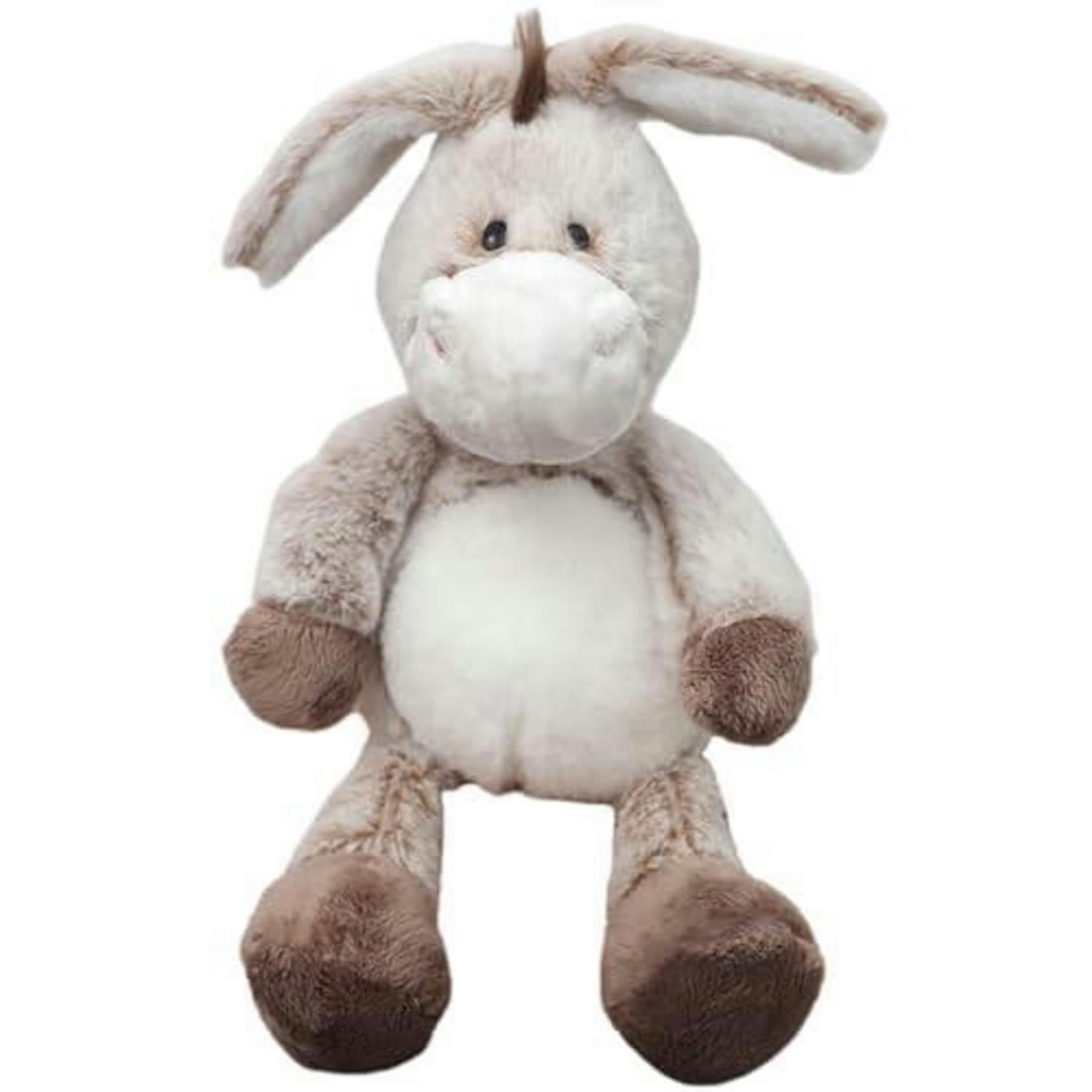 STOFFTIER Esel 30 cm - Braun, Textil (15/30cm)