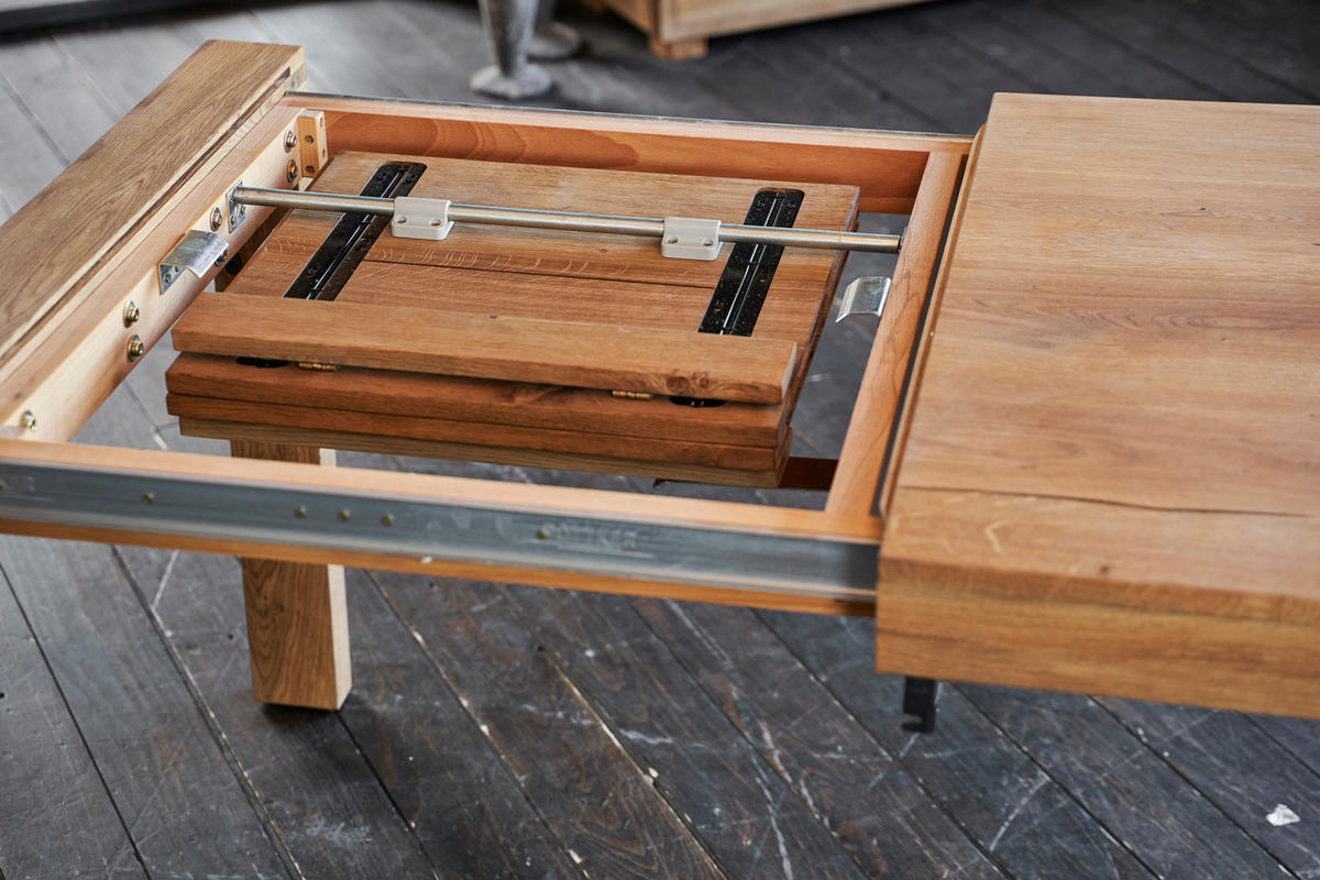 ESSTISCH LIAN Holz - Naturfarben/Braun, Holz (200/100/76cm) - KAWOLA