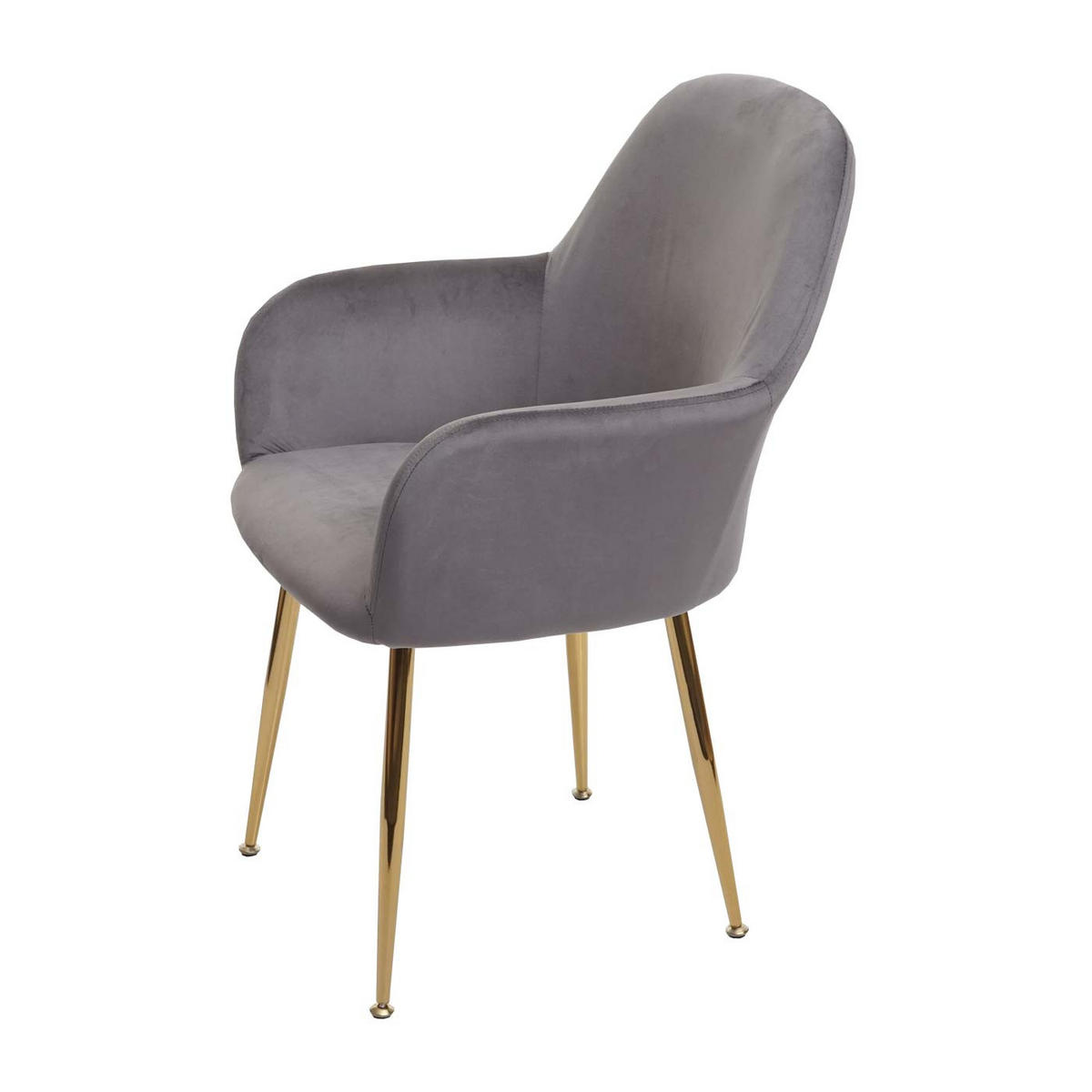 ESSZIMMERSTUHL Grau 2er-Set - Grau, Textil (57/83/57cm) - MCW