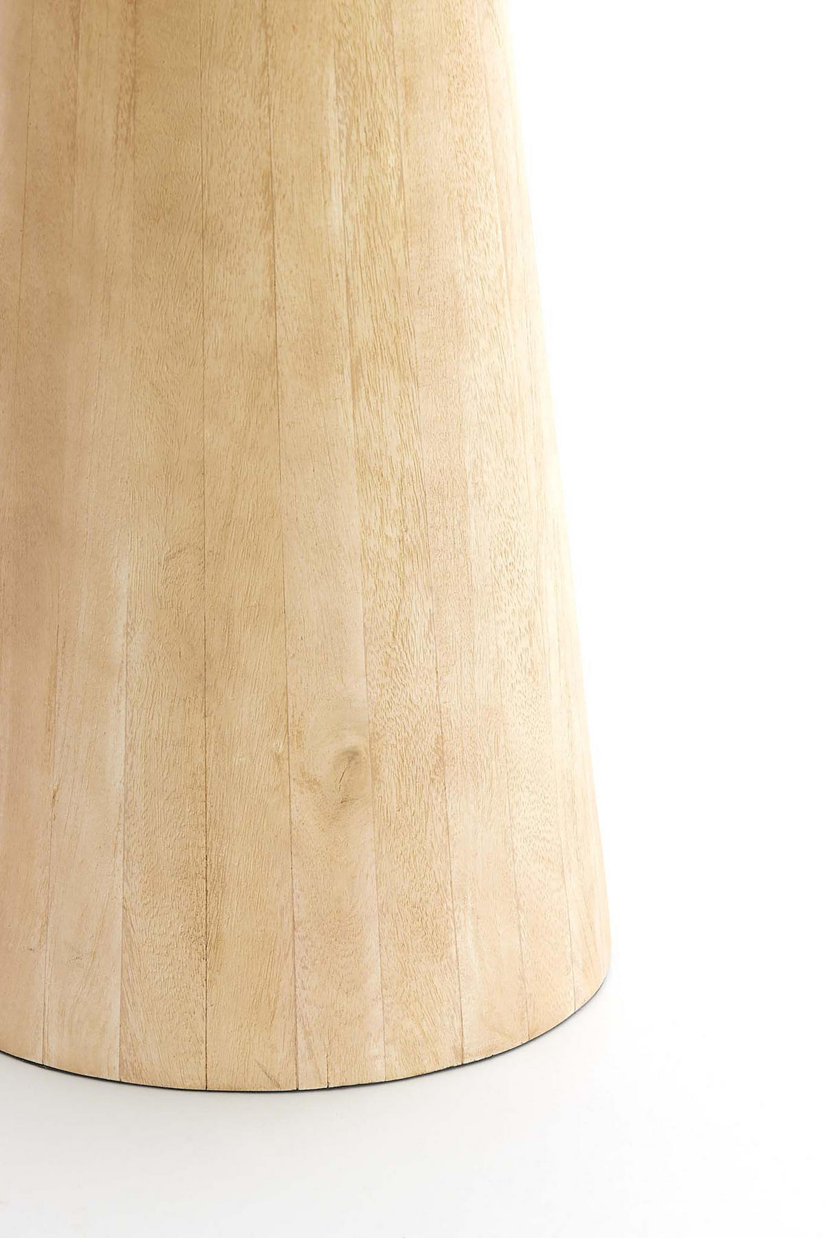 BEISTELLTISCH Dego Braun Ø45/59 cm - Braun, Holz (45/45/59cm) - Light & Living