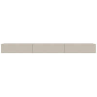 TV-LOWBOARD Veldio hängend Greige 300 cm - Taupe, Holzwerkstoff (302.4/28.5/31.6cm) - Selsey