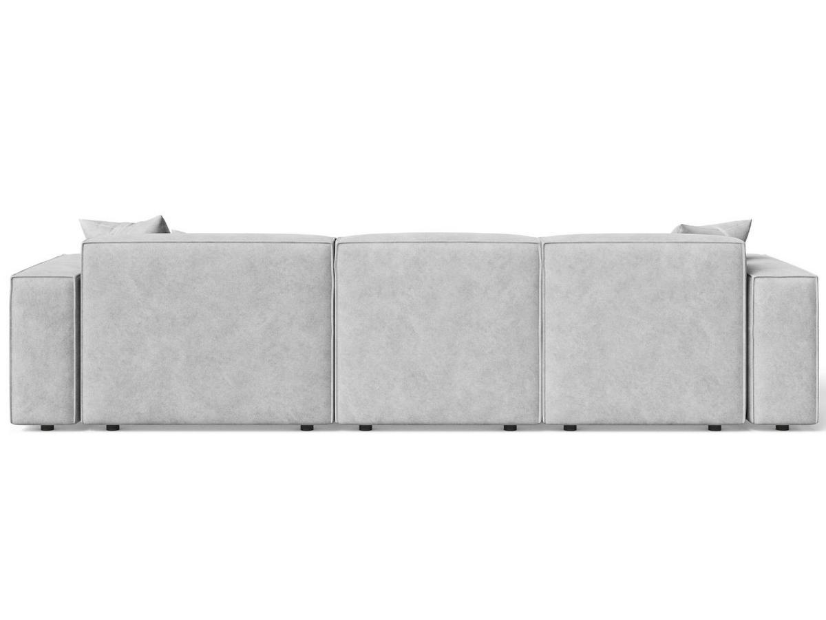 ECKSOFA Arizona Hellgrau Rechts - Hellgrau, Holz/Textil (265/180cm) - Graingold