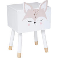 KINDERNACHTTISCH Fuchs Kieferholz, Naturfarben - Multicolor, Holzwerkstoff (26.5/53/34cm) - Atmosphera for kids