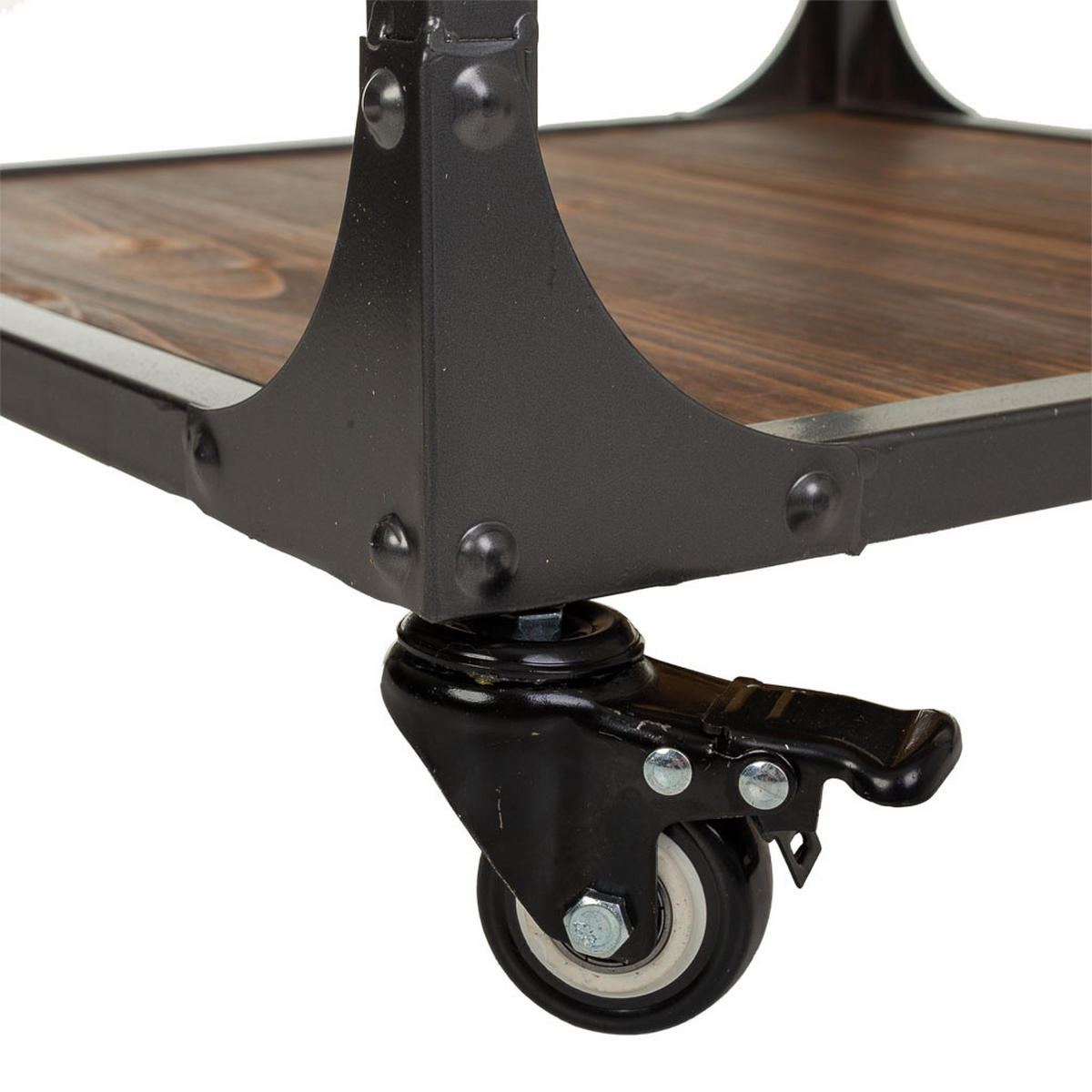 TISCH aus Metall und Holz, 50cm - Multicolor, Holz (50/50/50cm) - Wanderlust