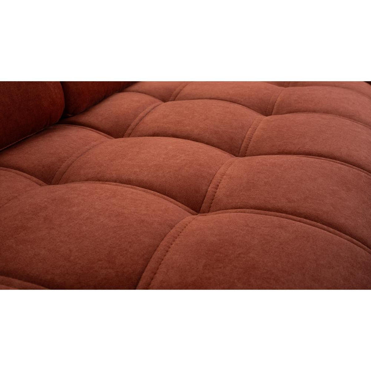 ECKSCHLAFSOFA Bello dunkelrot rechts - Schwarz/Dunkelrot, Textil (265/156cm) - Beautysofa