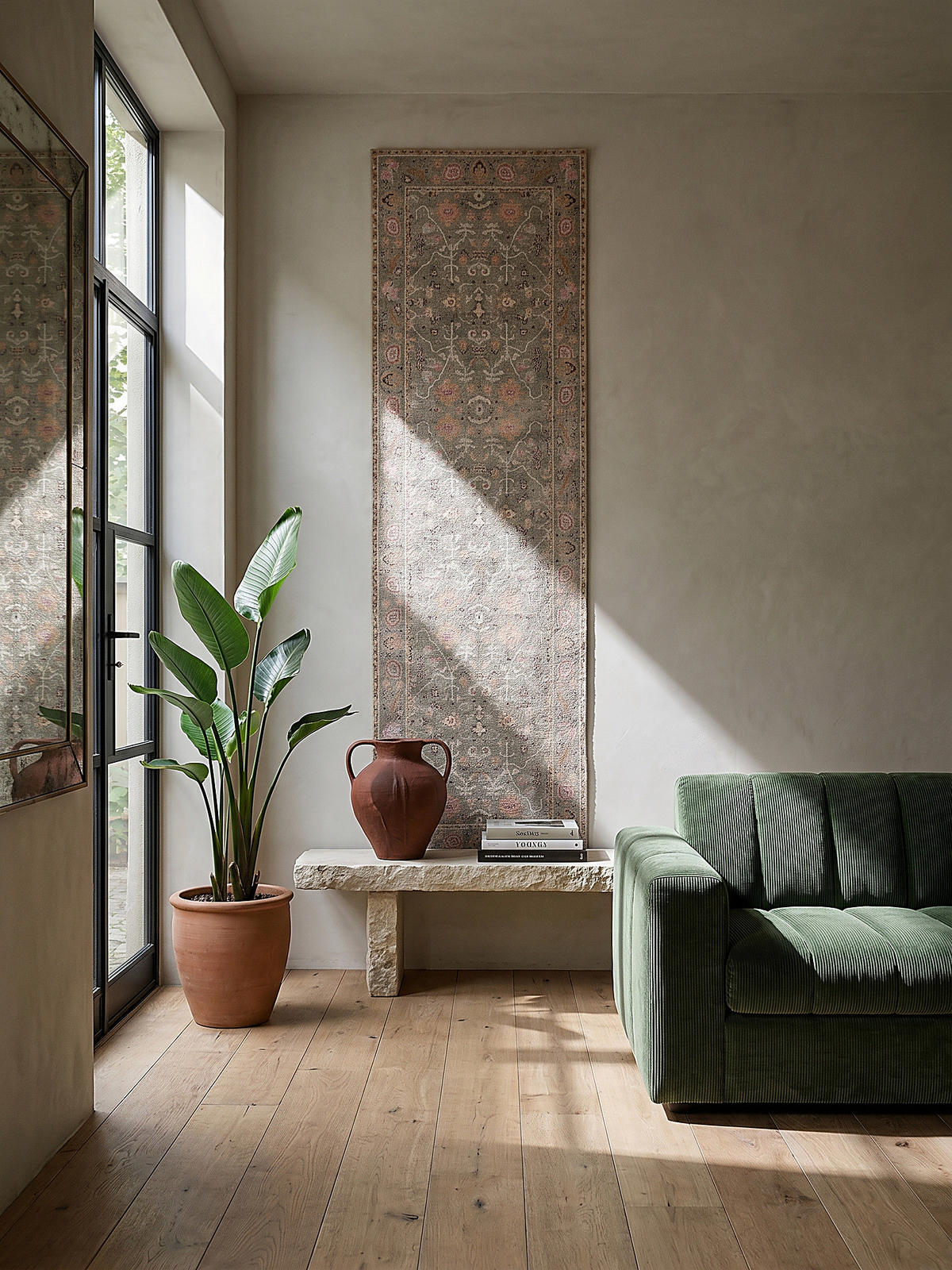 TEPPICHLÄUFER HURST 60/230 cm - Rosa, Textil (230/60cm) - KADIMA DESIGN