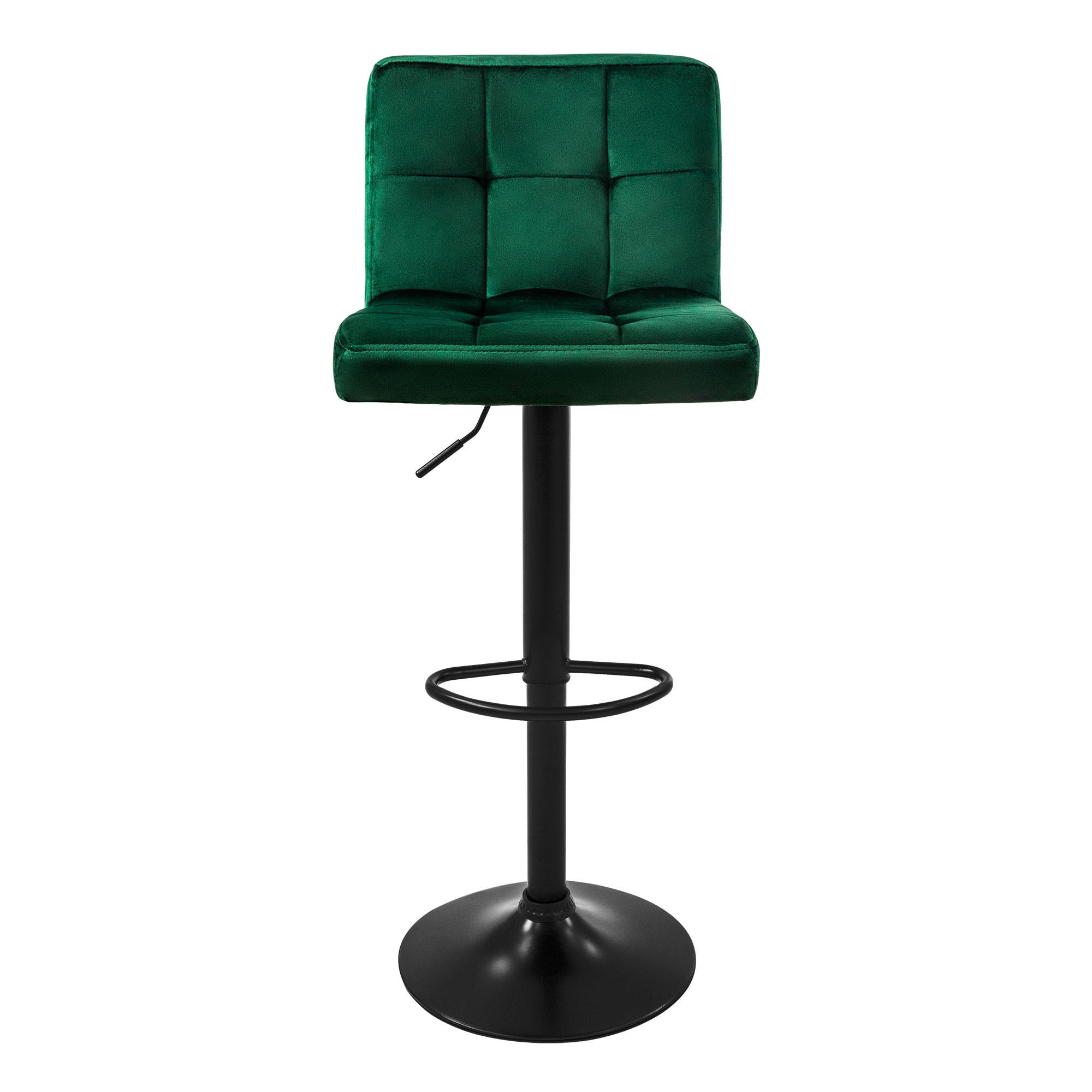 BARHOCKER Samt grün 2er Set - Grün, Metall (50/112/45cm) - ML-DESIGN